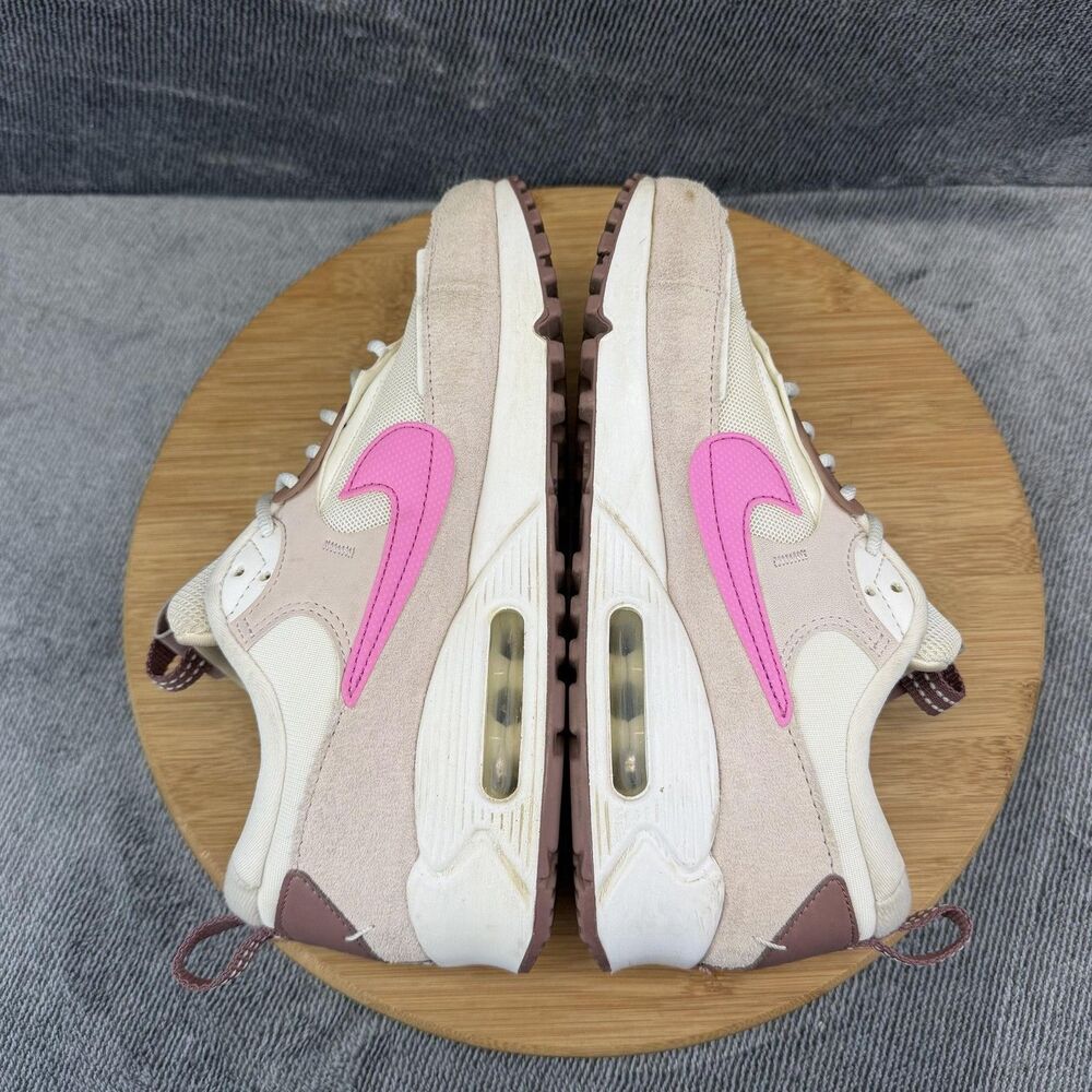 Nike Air Max 90 Futura Shoes Womens Size 7.5 Pink Cream Sneakers FZ3619-019 - Picture 7 of 11